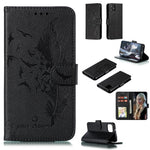 Custodia in pelle flip orizzontale con motivo a piume Litchi Texture con portafoglio, supporto e slot per carte, For Google Pixel 3a XL, For Google Pixel 4