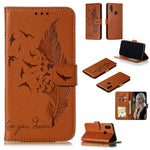 Custodia portafoglio in pelle con slot carte per Xiaomi Redmi 7A