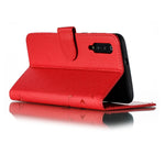 Custodia portafoglio in pelle flip per Xiaomi Mi 9