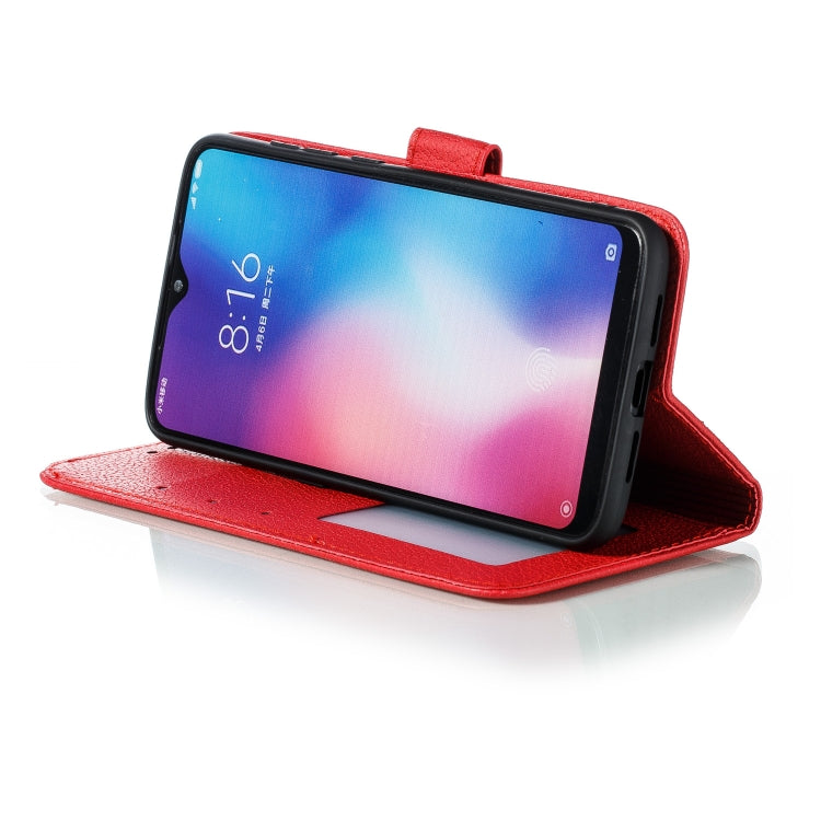 Custodia portafoglio in pelle flip per Xiaomi Mi 9