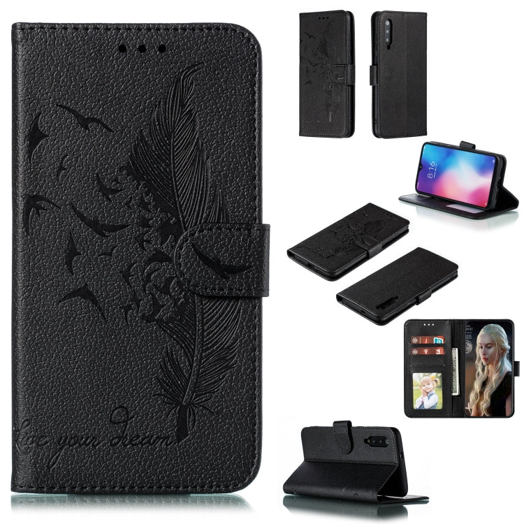 Custodia portafoglio in pelle flip per Xiaomi Mi 9