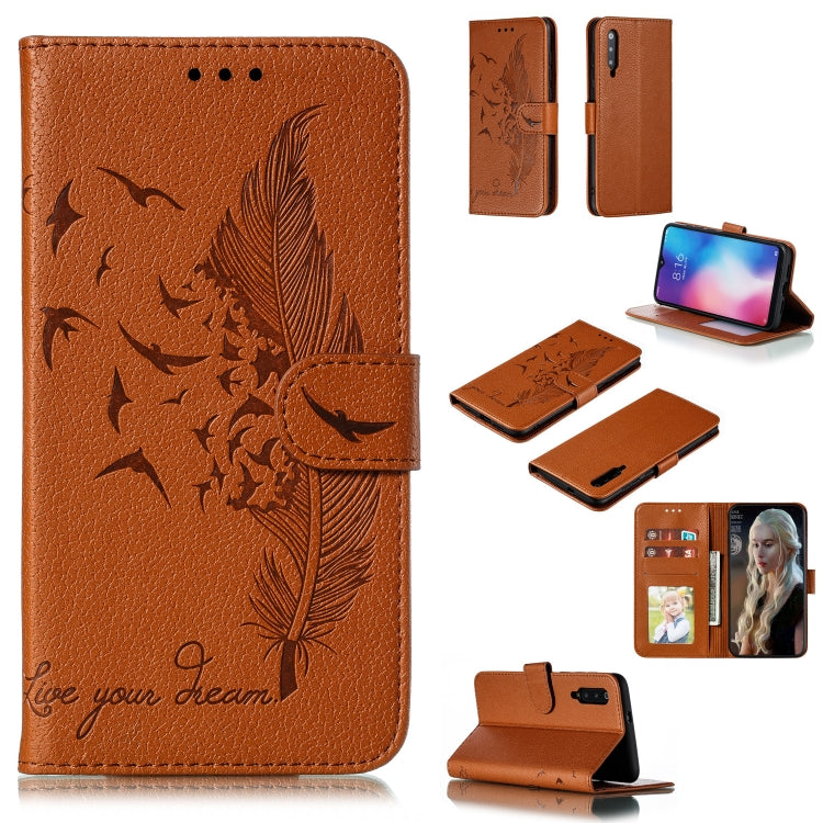 Custodia portafoglio in pelle flip per Xiaomi Mi 9