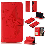 Custodia portafoglio in pelle flip per Xiaomi Mi 9