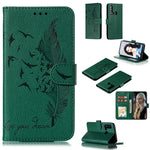 Custodia in pelle flip orizzontale con motivo a piume Litchi Texture con portafoglio, supporto e slot per carte, For Huawei P Smart Z / Y9 Prime (2019), For Huawei P20 Lite (2019) / Nova 5i, For Huawei P30, For Huawei P30 Lite, For Huawei P30 Pro