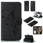 Custodia in pelle flip orizzontale con motivo a piume Litchi Texture con portafoglio, supporto e slot per carte, For Huawei P Smart Z / Y9 Prime (2019), For Huawei P20 Lite (2019) / Nova 5i, For Huawei P30, For Huawei P30 Lite, For Huawei P30 Pro