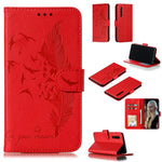 Custodia in pelle flip orizzontale con motivo a piume Litchi Texture con portafoglio, supporto e slot per carte, For Huawei P Smart Z / Y9 Prime (2019), For Huawei P20 Lite (2019) / Nova 5i, For Huawei P30, For Huawei P30 Lite, For Huawei P30 Pro