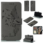 Custodia in pelle flip orizzontale con motivo a piume Litchi Texture con portafoglio, supporto e slot per carte, For Huawei P Smart Z / Y9 Prime (2019), For Huawei P20 Lite (2019) / Nova 5i, For Huawei P30, For Huawei P30 Lite, For Huawei P30 Pro