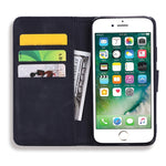 Custodia in pelle goffrata per iPhone SE 2020 e 11