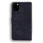 Custodia in pelle goffrata per iPhone 11 Pro Max