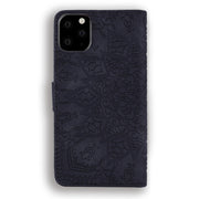 Custodia in pelle goffrata per iPhone 11 Pro Max