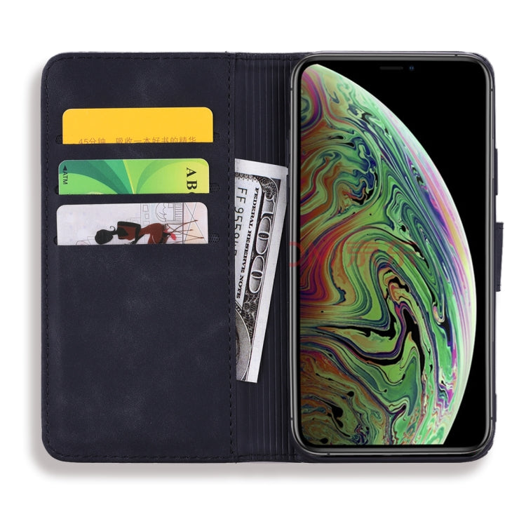 Custodia in pelle goffrata per iPhone 11 Pro Max
