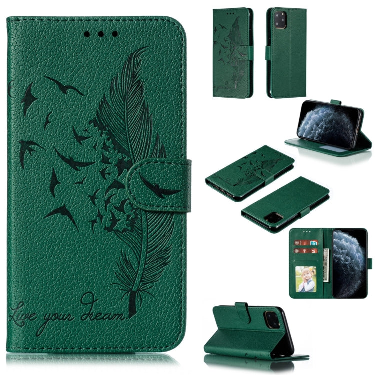 Custodia portafoglio in pelle per iPhone SE e 11 Pro