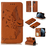Custodia portafoglio in pelle per iPhone SE e 11 Pro