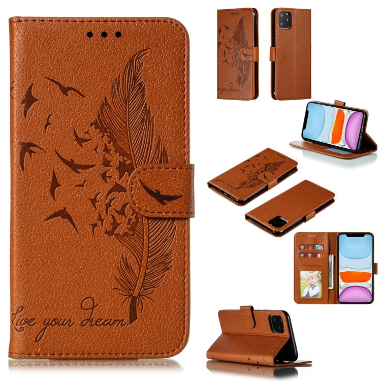 Custodia portafoglio in pelle per iPhone SE e 11 Pro