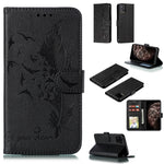 Custodia portafoglio in pelle flip per iPhone compatibile