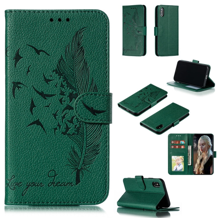 Custodia portafoglio in pelle flip per iPhone compatibile