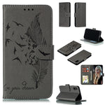 Custodia portafoglio in pelle flip per iPhone compatibile