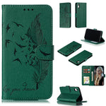 Custodia portafoglio in pelle flip per iPhone compatibile