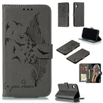 Custodia portafoglio in pelle flip per iPhone compatibile