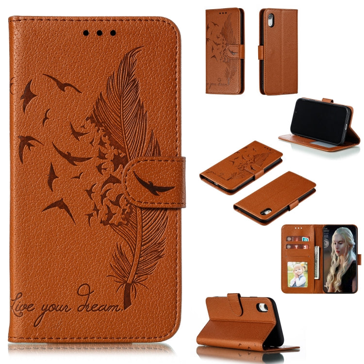 Custodia portafoglio in pelle flip per iPhone compatibile