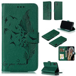 Custodia portafoglio in pelle flip per iPhone compatibile