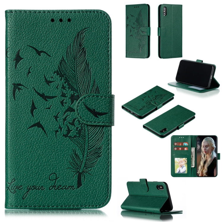 Custodia portafoglio in pelle flip per iPhone compatibile