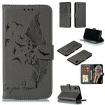 Custodia portafoglio in pelle flip per iPhone compatibile