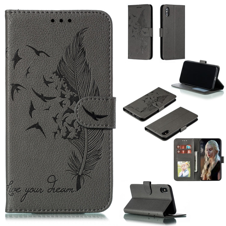 Custodia portafoglio in pelle flip per iPhone compatibile