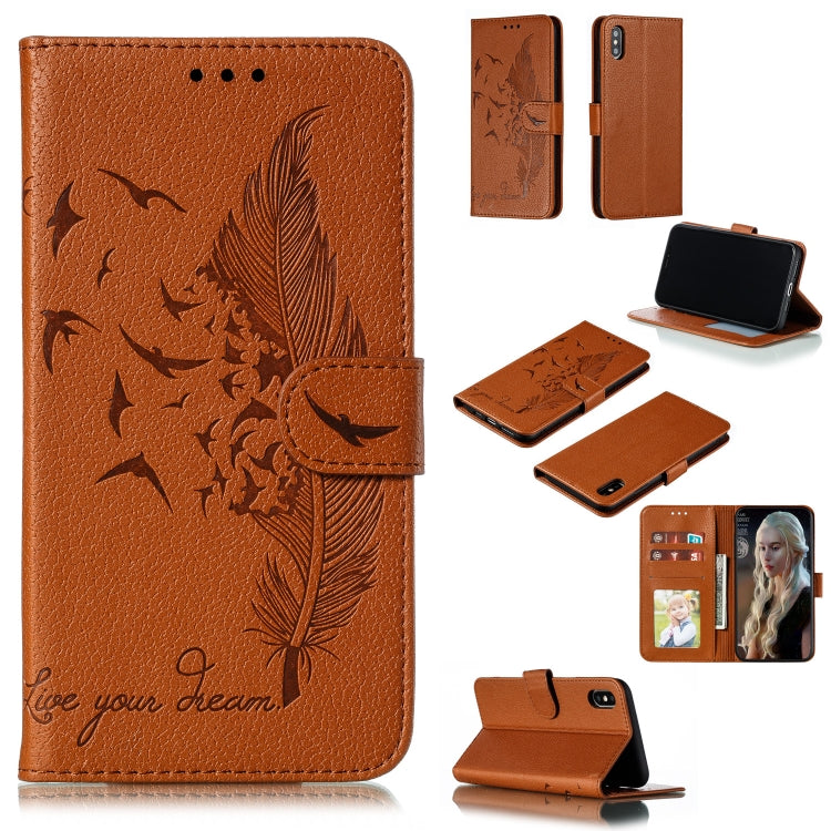 Custodia portafoglio in pelle flip per iPhone compatibile