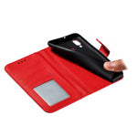 Custodia portafoglio in pelle per Galaxy A70 con slot carte