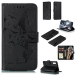 Custodia portafoglio in pelle per Galaxy A70 con slot carte