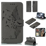 Custodia portafoglio in pelle per Galaxy A70 con slot carte