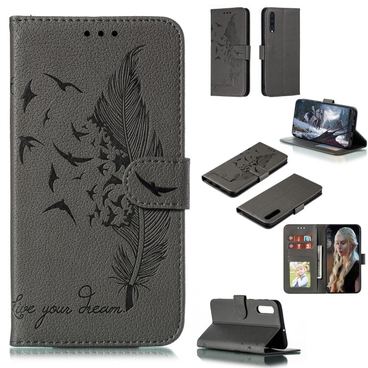 Custodia portafoglio in pelle per Galaxy A70 con slot carte