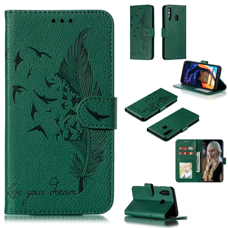 Custodia portafoglio in pelle per Galaxy A70 con slot carte