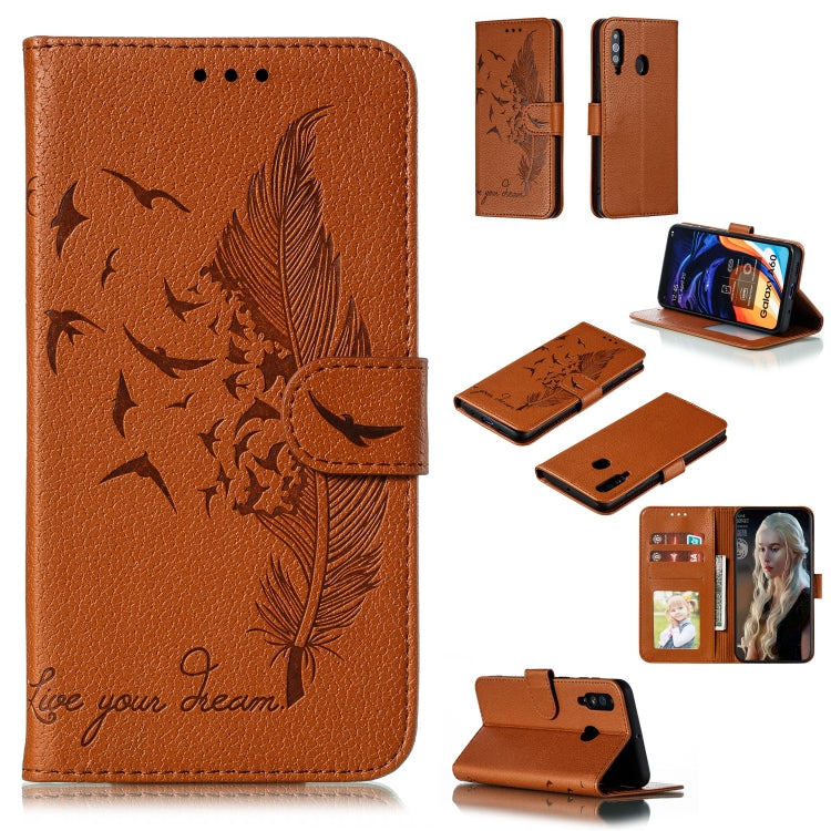 Custodia portafoglio in pelle per Galaxy A70 con slot carte