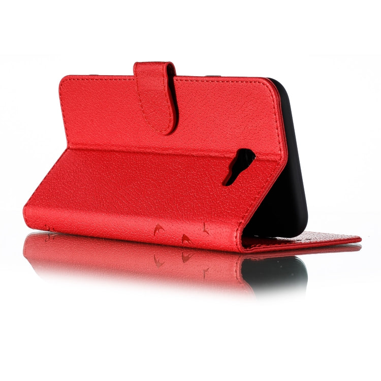 Custodia portafoglio in pelle per Galaxy J6+ con slot carte
