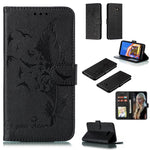 Custodia portafoglio in pelle per Galaxy J6+ con slot carte