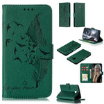 Custodia portafoglio in pelle per Galaxy J6+ con slot carte