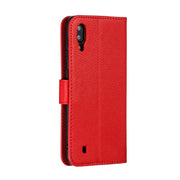 Custodia portafoglio in pelle flip per Samsung Galaxy M20