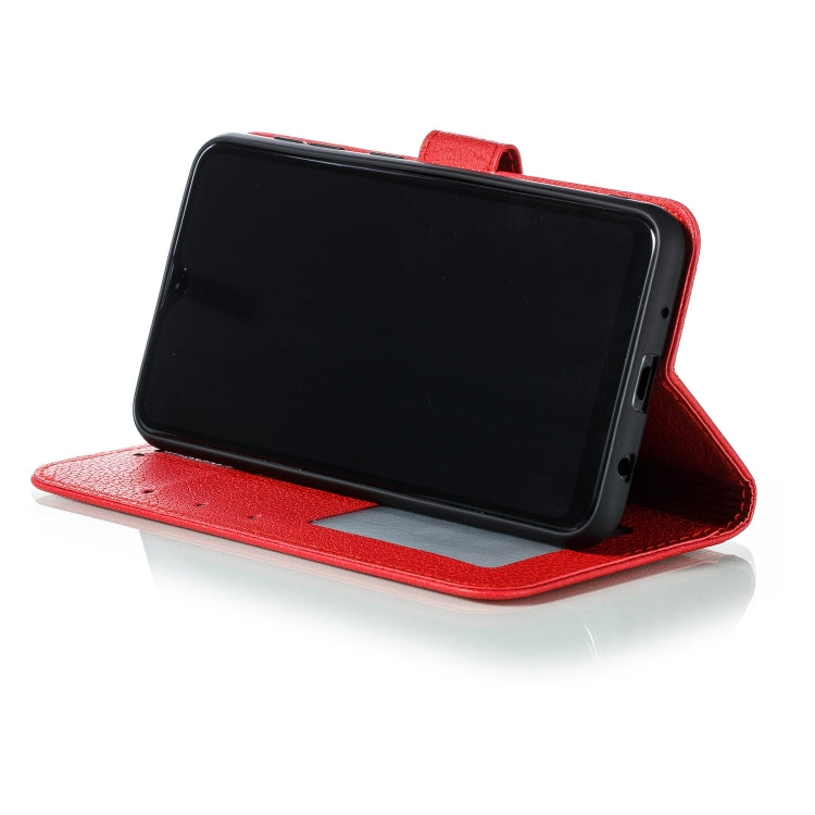 Custodia portafoglio in pelle flip per Samsung Galaxy M20