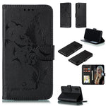 Custodia portafoglio in pelle flip per Samsung Galaxy M20