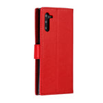 Custodia portafoglio in pelle flip per Galaxy Note10+