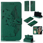 Custodia portafoglio in pelle flip per Galaxy Note10+