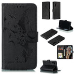 Custodia portafoglio in pelle flip per Galaxy Note10+