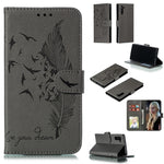 Custodia portafoglio in pelle flip per Galaxy Note10+