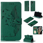 Custodia portafoglio in pelle flip per Galaxy Note10+