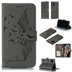Custodia portafoglio in pelle flip per Galaxy Note10+