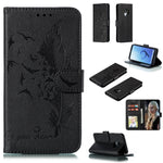 Custodia portafoglio in pelle flip per Galaxy Note10+