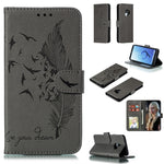 Custodia portafoglio in pelle flip per Galaxy Note10+