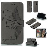 Custodia portafoglio in pelle flip per Galaxy Note10+